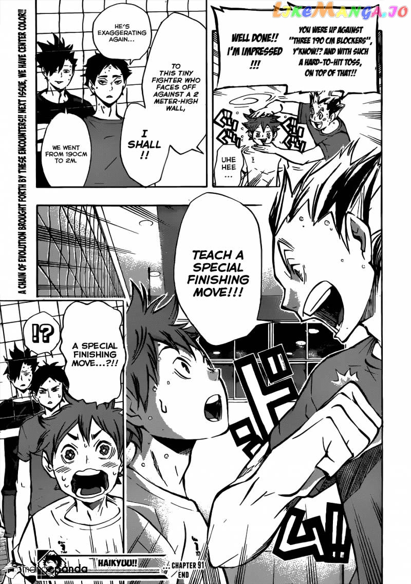 Haikyuu!! chapter 91 - page 19