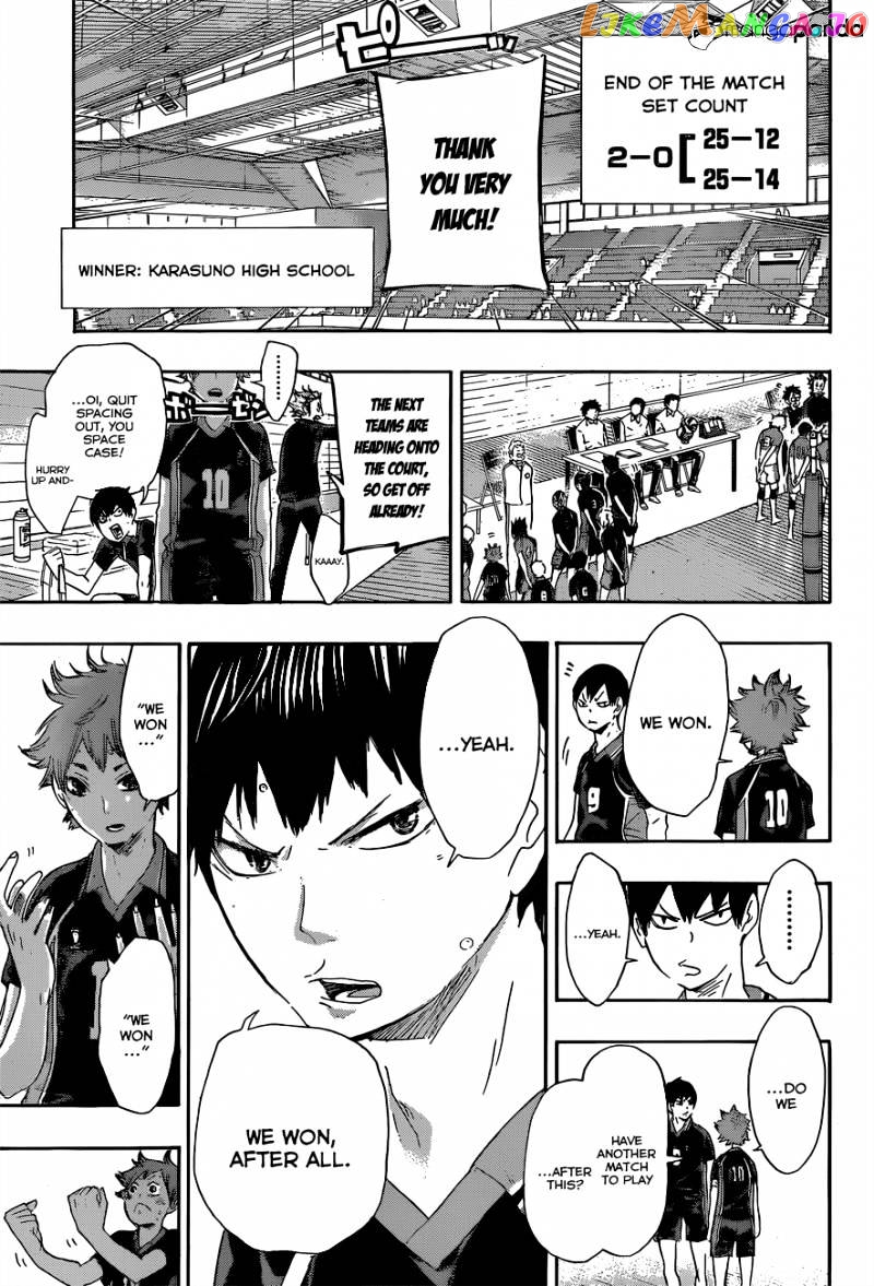 Haikyuu!! chapter 40 - page 11