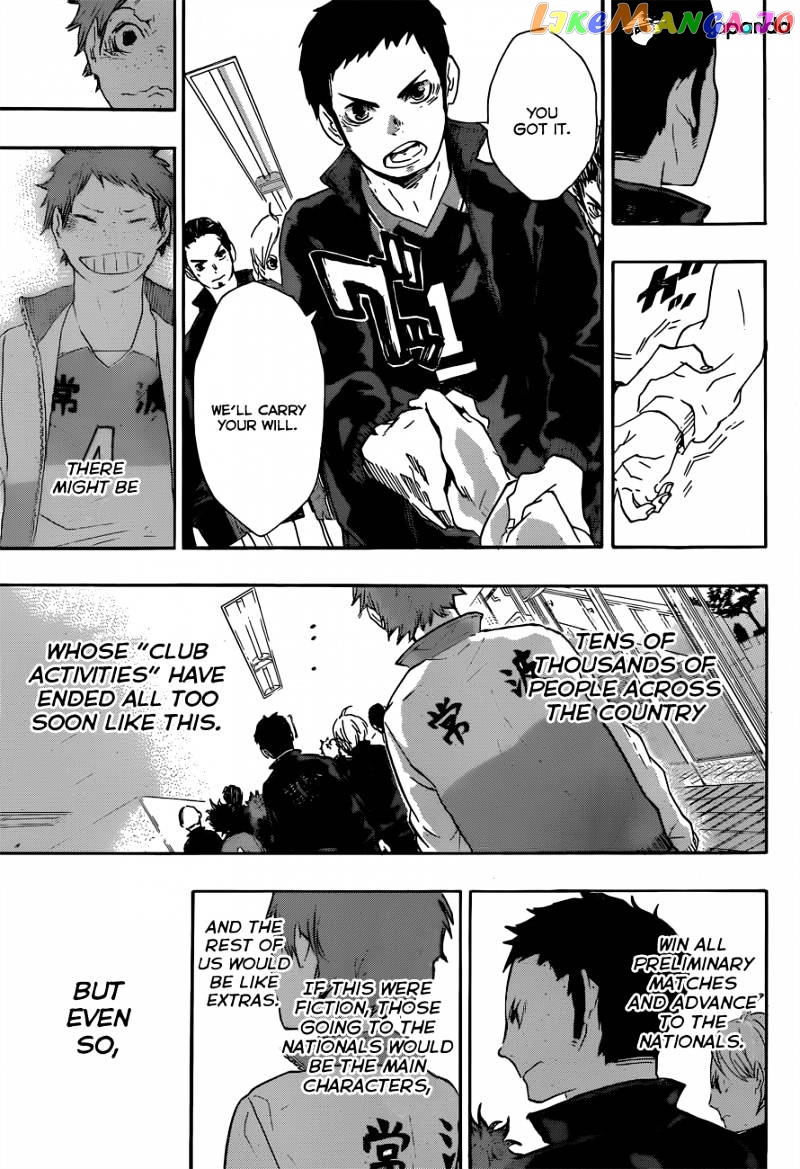 Haikyuu!! chapter 40 - page 17