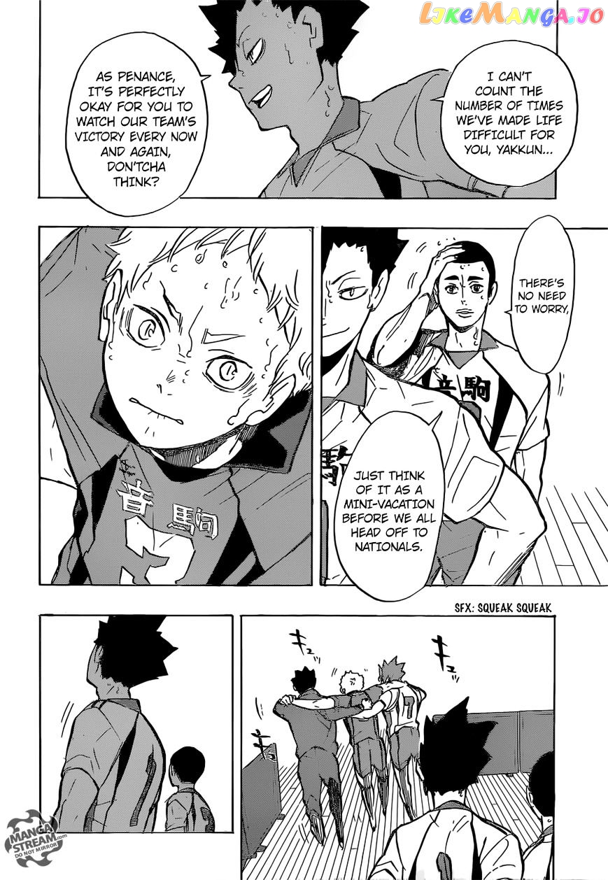 Haikyuu!! chapter 199 - page 9