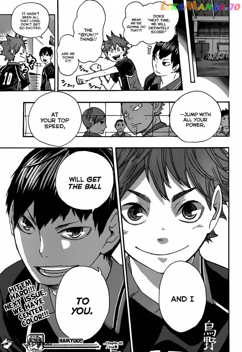 Haikyuu!! chapter 42 - page 20