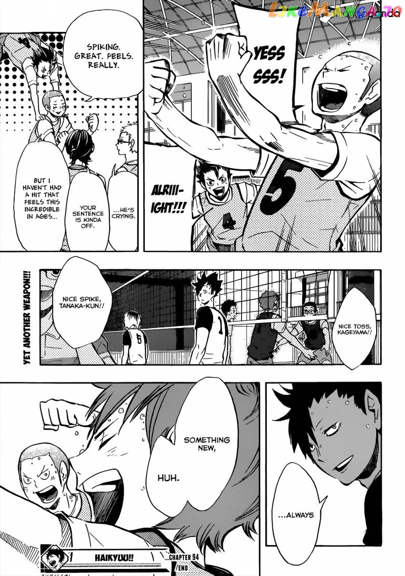 Haikyuu!! chapter 94 - page 19