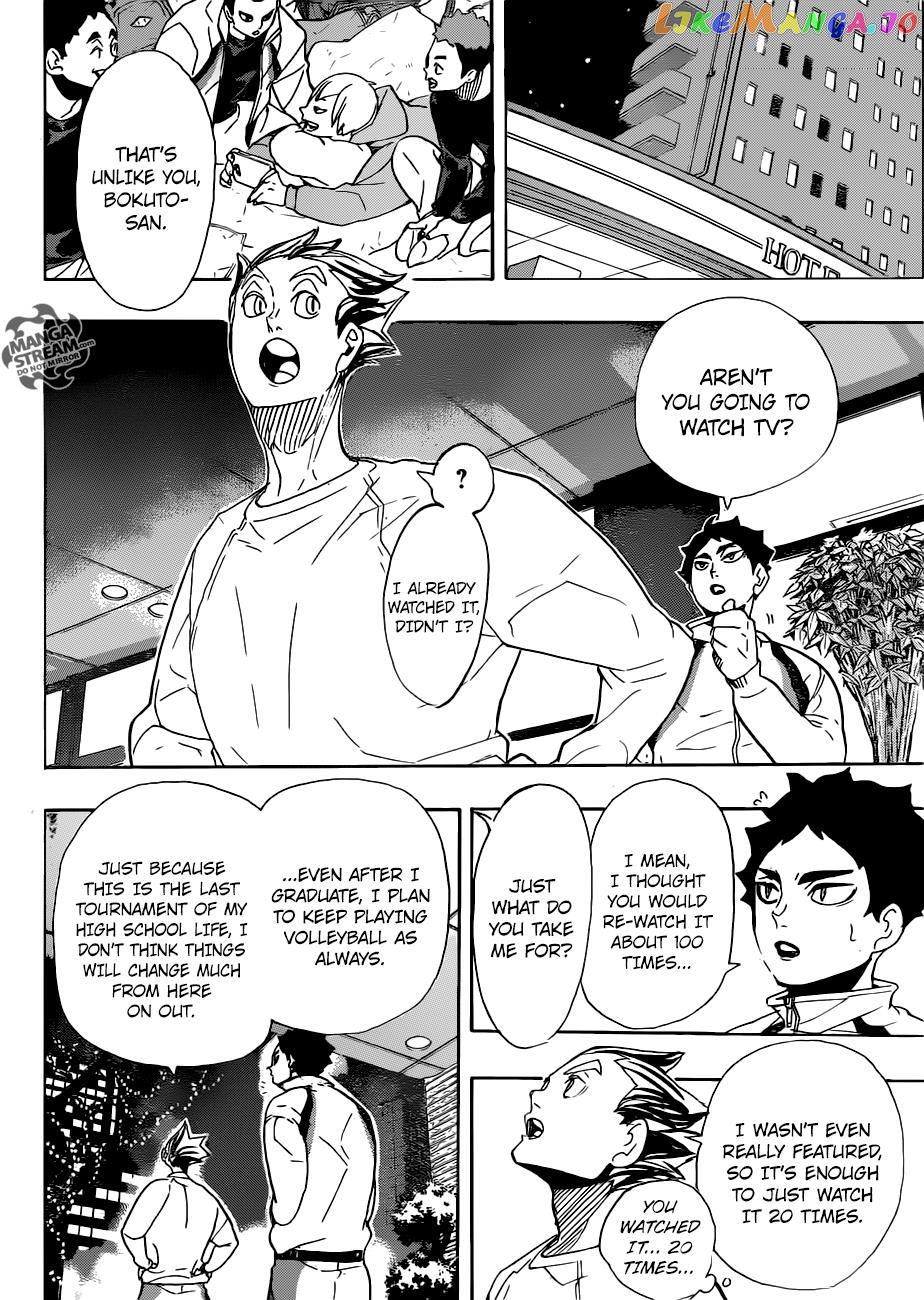 Haikyuu!! chapter 292 - page 8