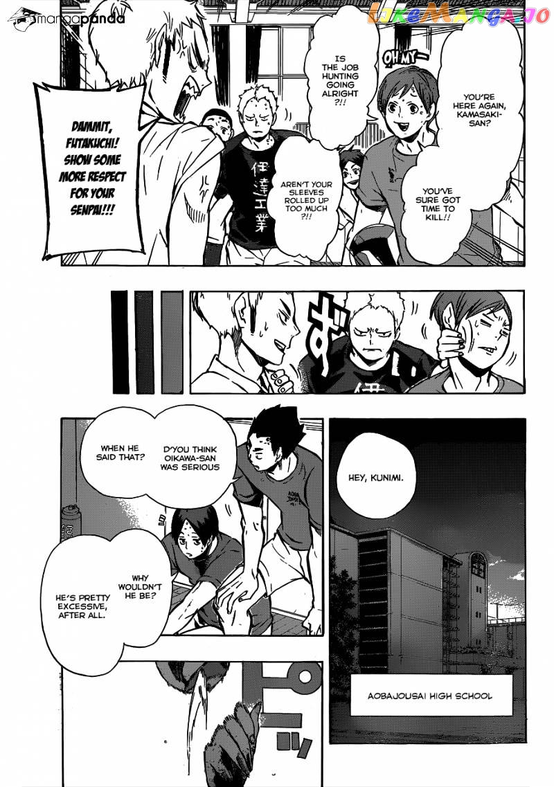 Haikyuu!! chapter 97 - page 17