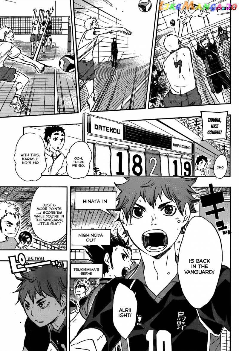 Haikyuu!! chapter 46 - page 7