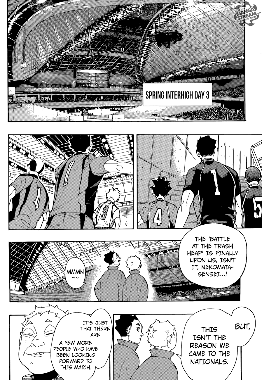 Haikyuu!! chapter 293 - page 10