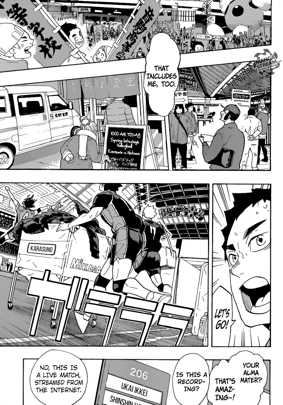 Haikyuu!! chapter 293 - page 11