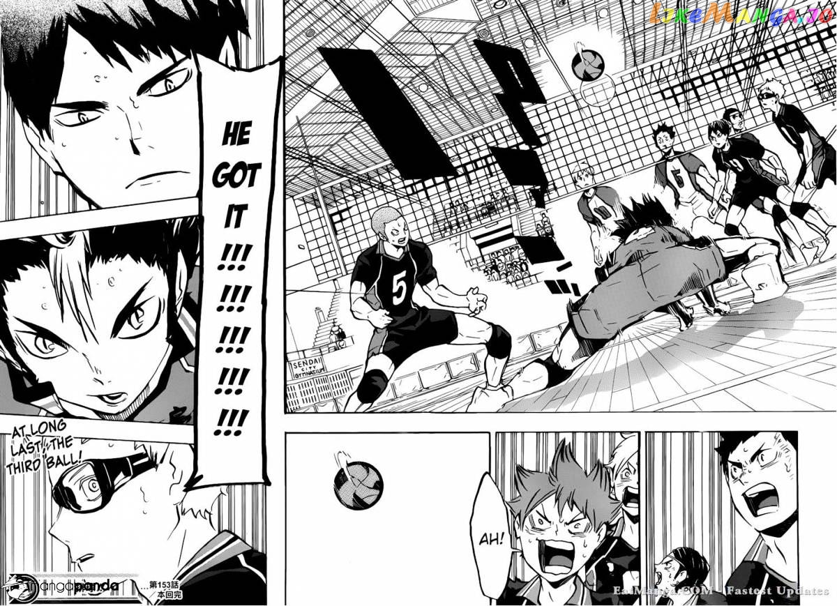 Haikyuu!! chapter 153 - page 16