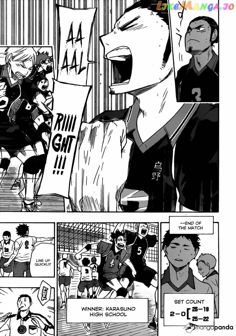 Haikyuu!! chapter 47 - page 10