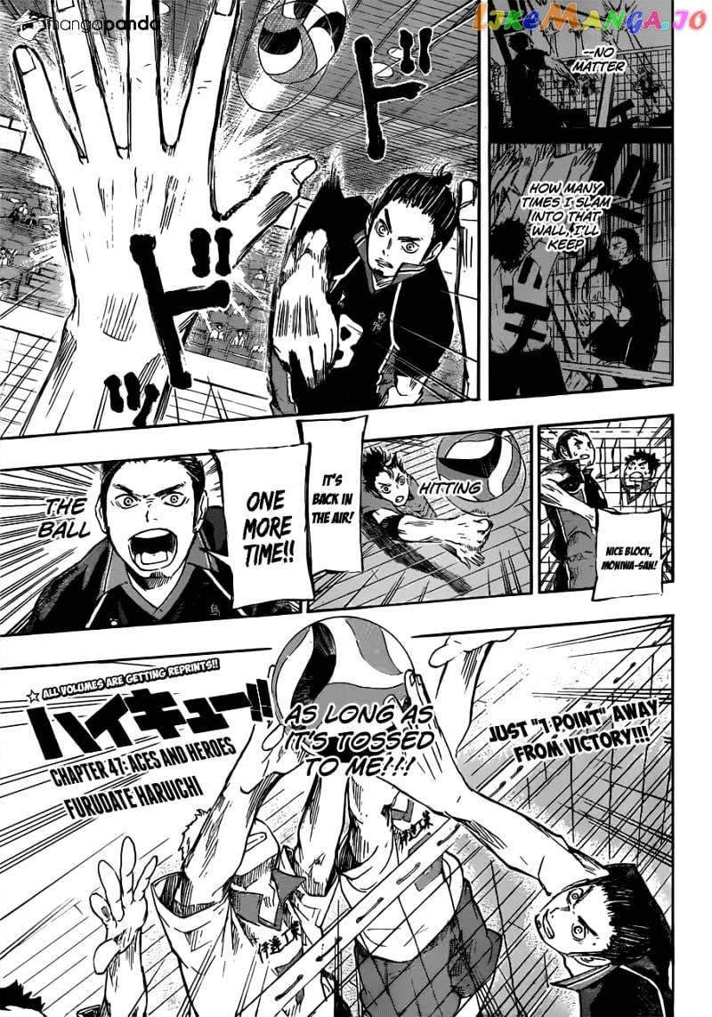 Haikyuu!! chapter 47 - page 3