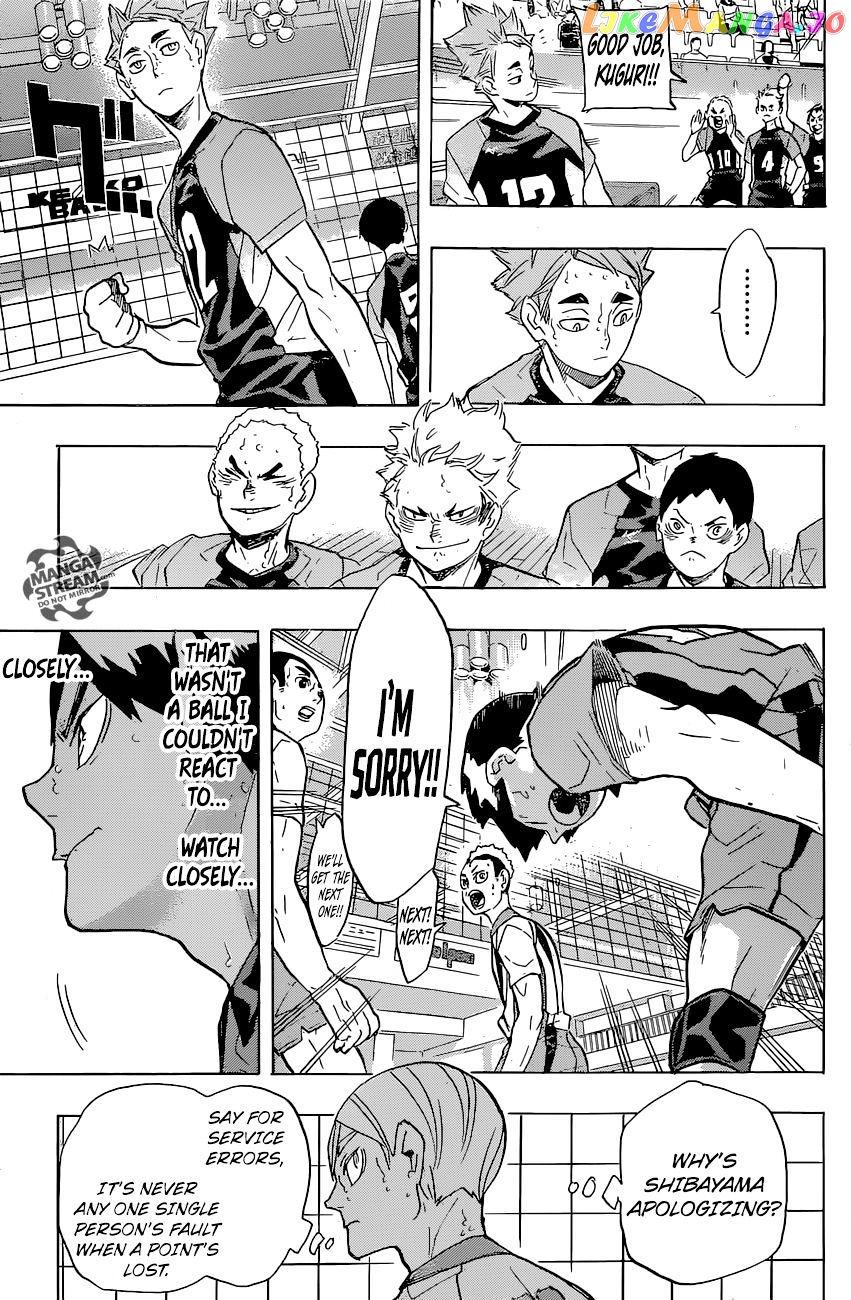 Haikyuu!! chapter 204 - page 18