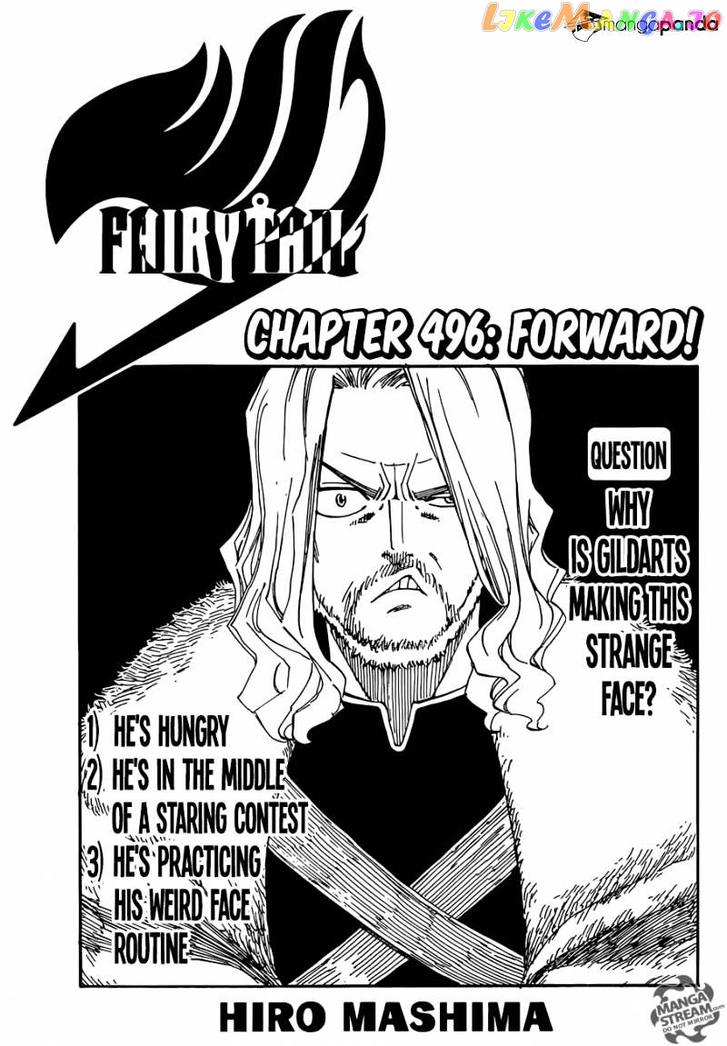 Fairy Tail chapter 496 - page 1