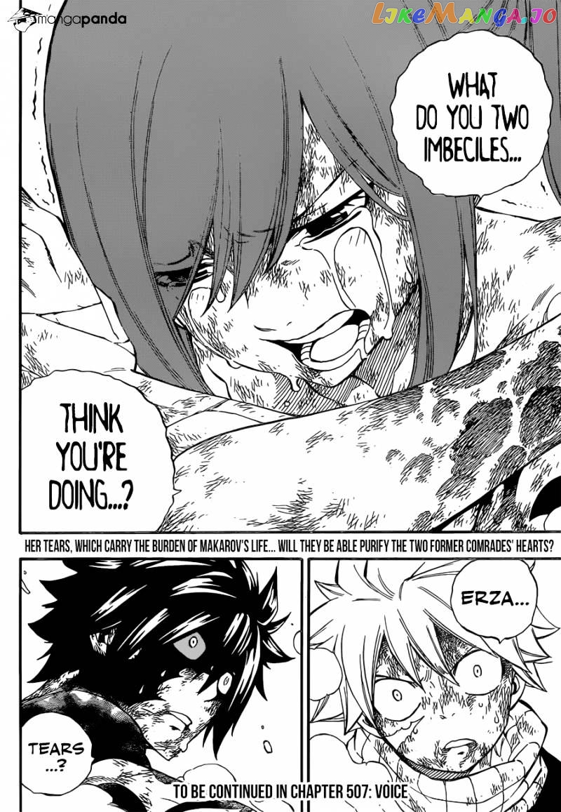 Fairy Tail chapter 506 - page 21