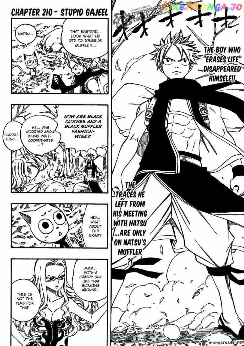 Fairy Tail chapter 210 - page 2