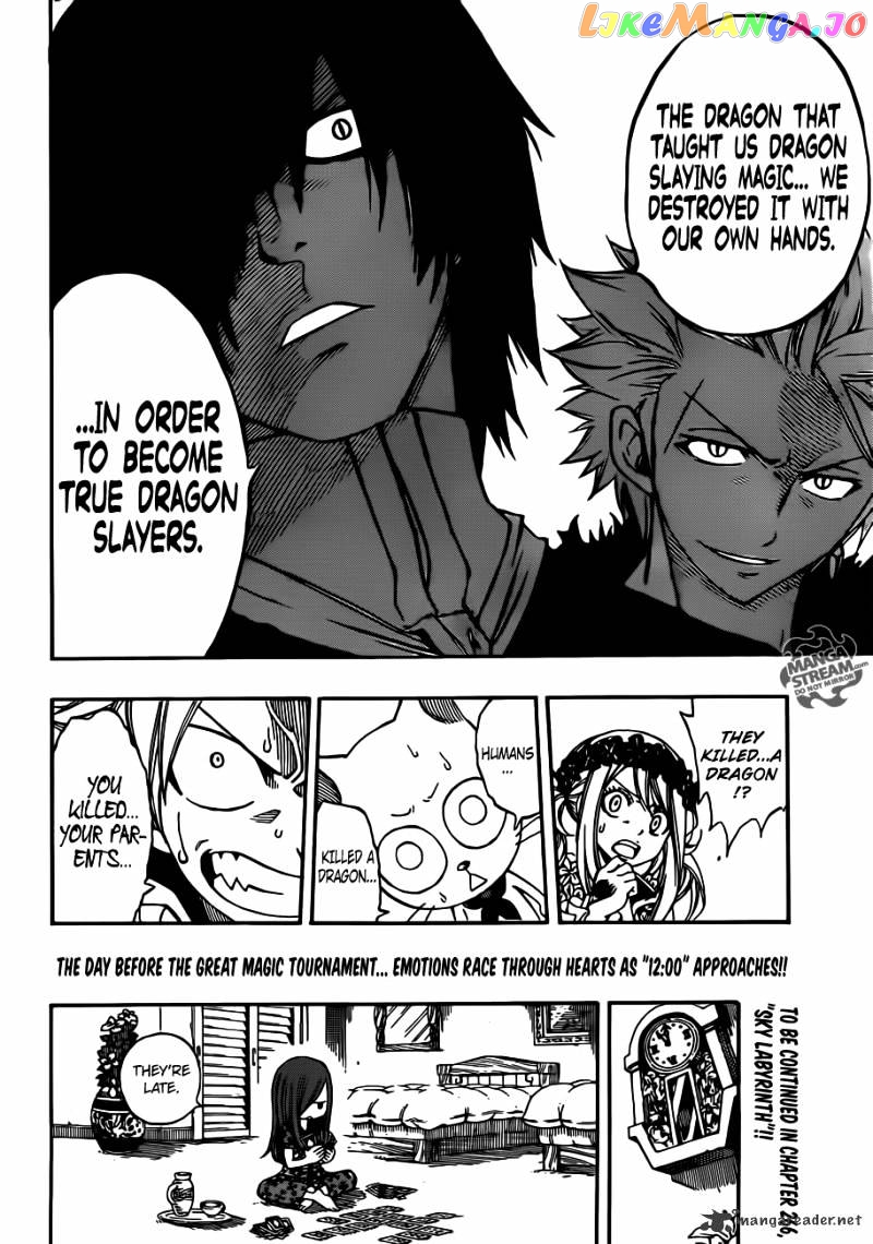 Fairy Tail chapter 265 - page 19