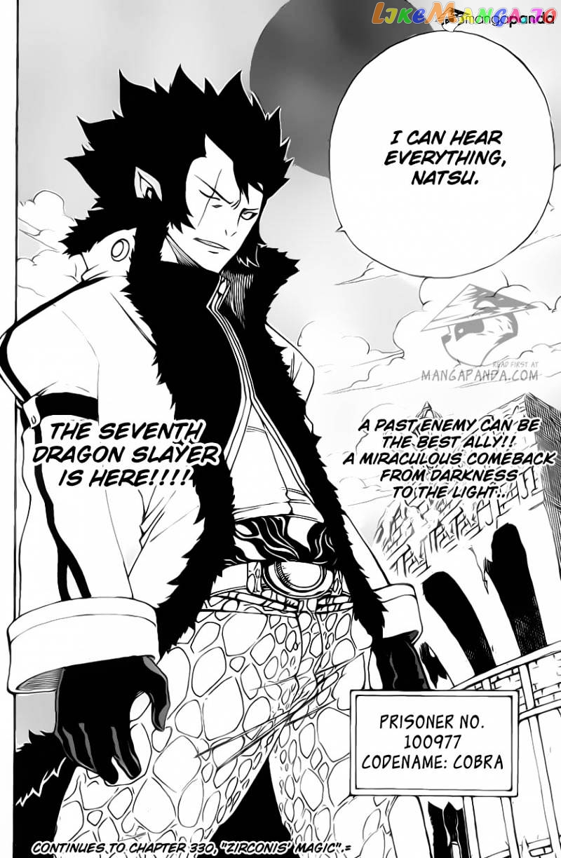 Fairy Tail chapter 329 - page 21