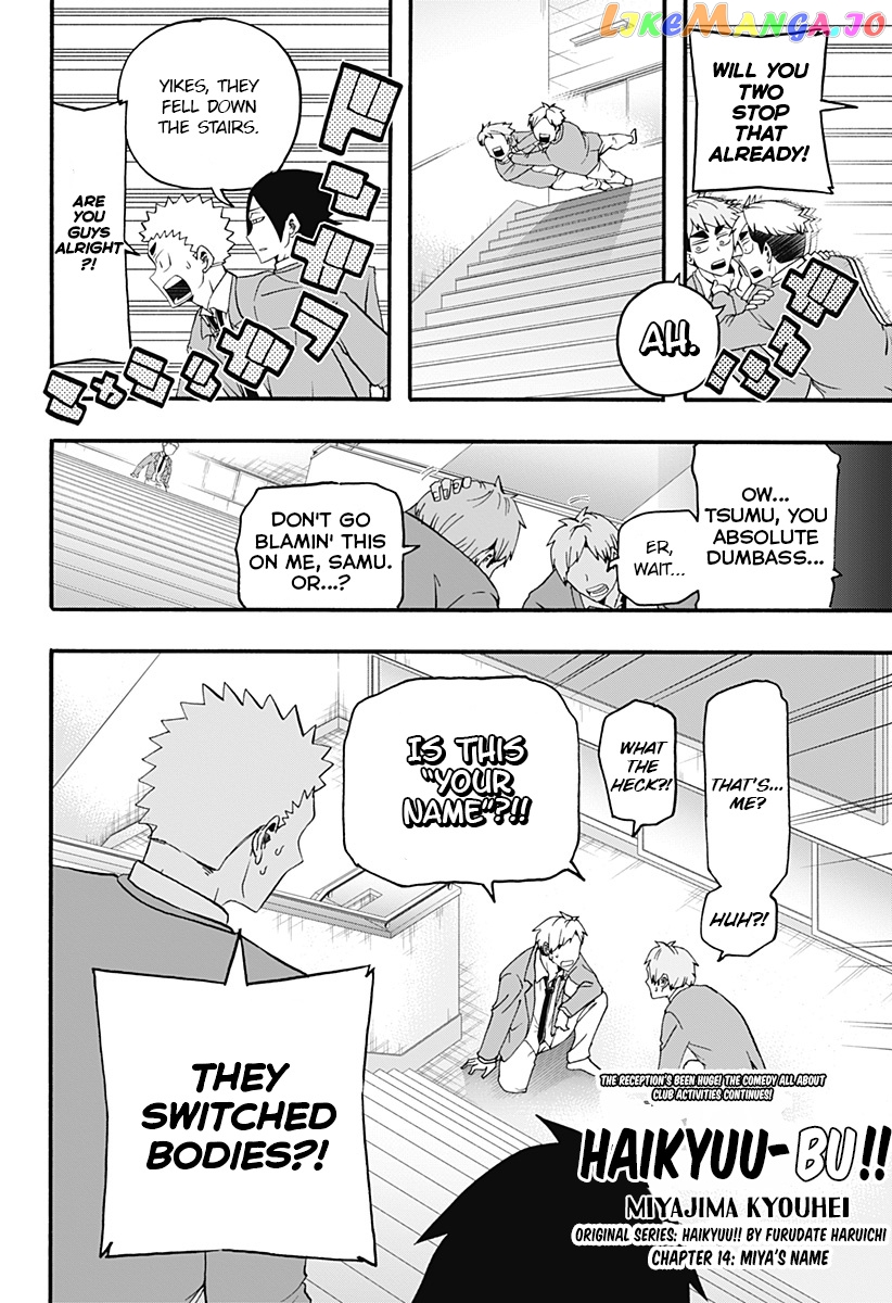 Haikyuu-bu!! chapter 14 - page 2