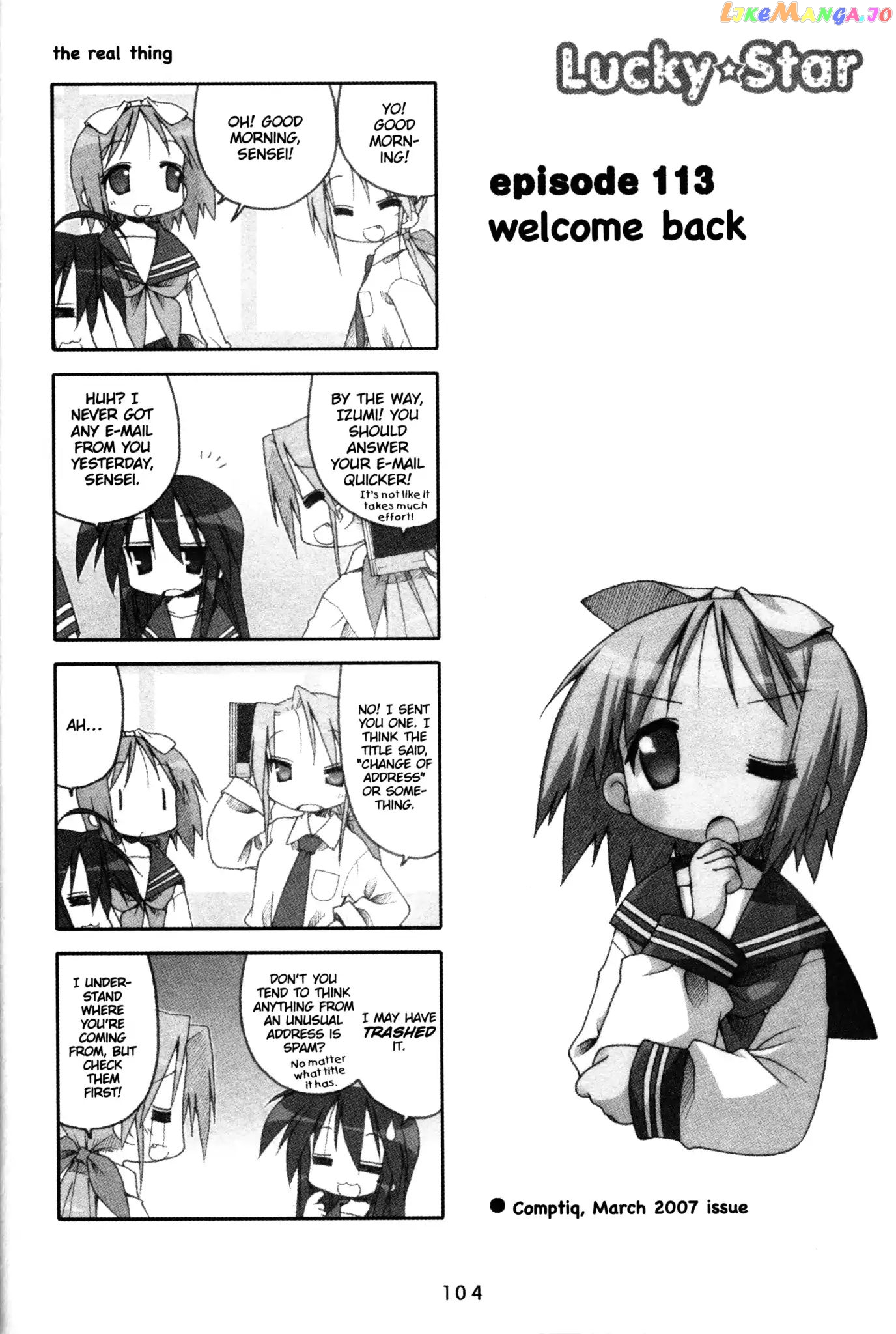 Lucky Star chapter 113 - page 1