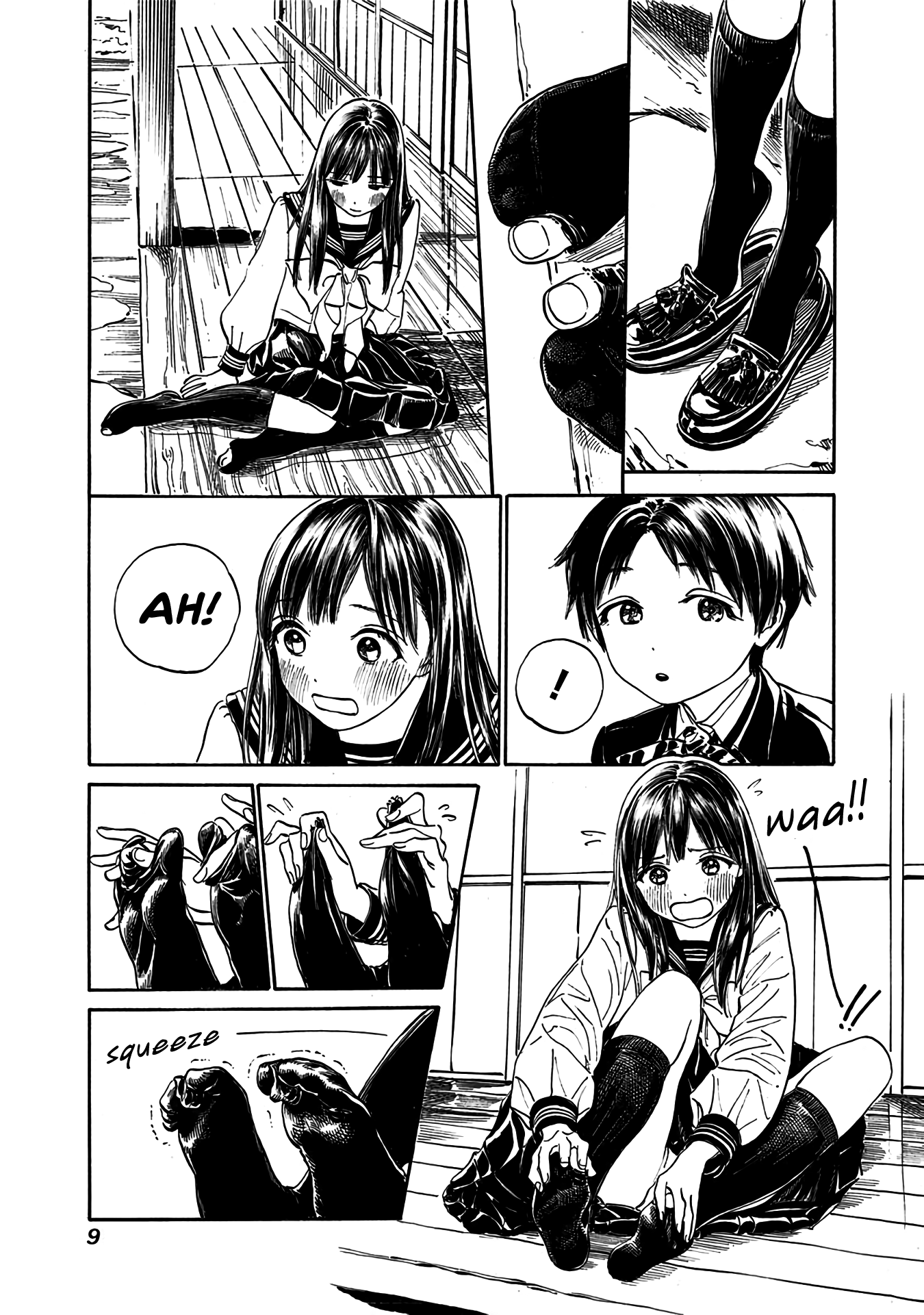 Akebi-chan no Sailor Fuku chapter 13.1 - page 7