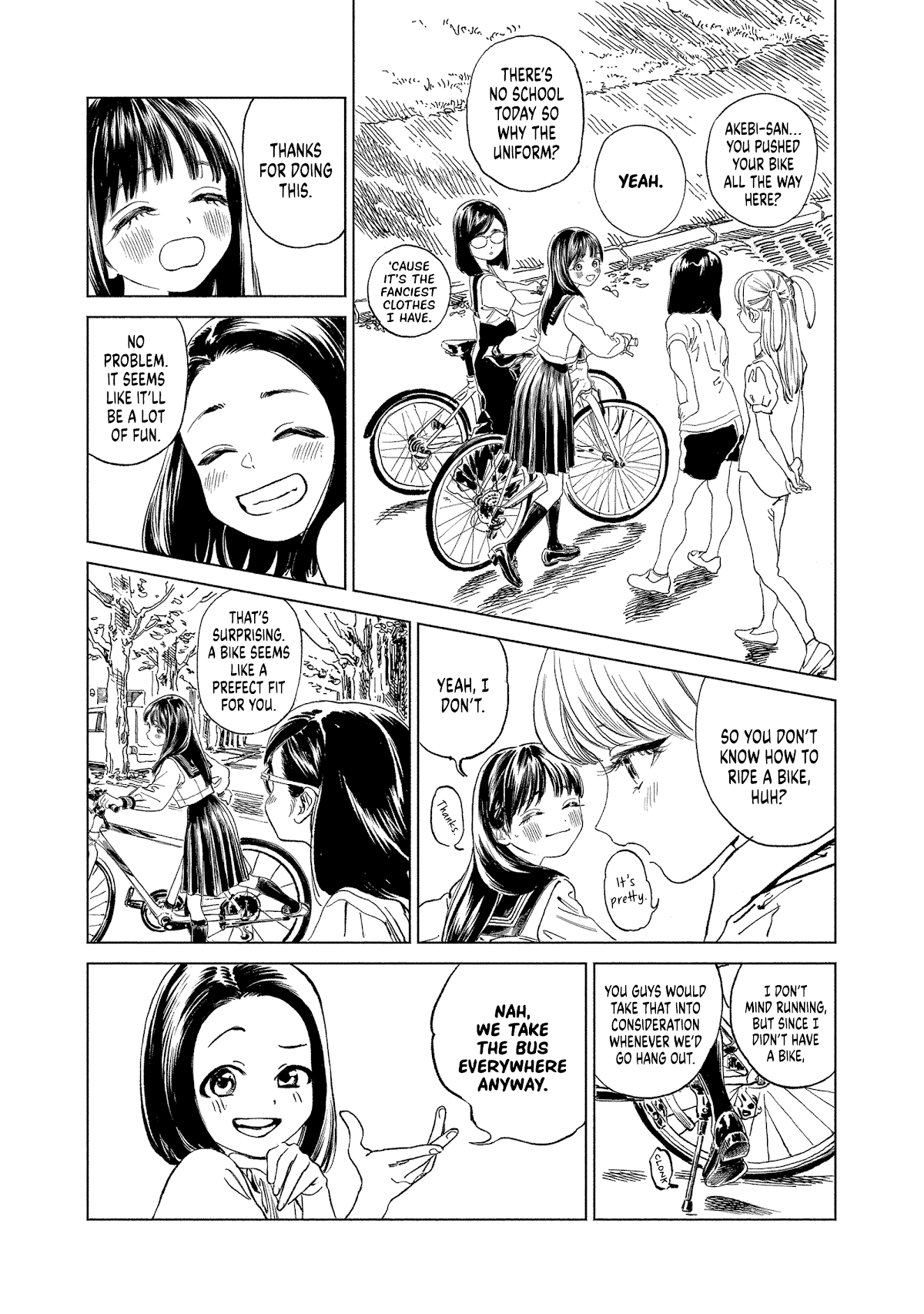 Akebi-chan no Sailor Fuku chapter 56.5 - page 7