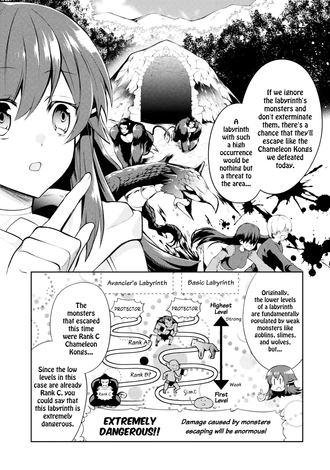 The Labyrinth Raids of the Ultimate Tank ~The Tank Possessing a Rare 9,999 Endurance Skill was Expelled from the Hero Party~ chapter 8.1 - page 7