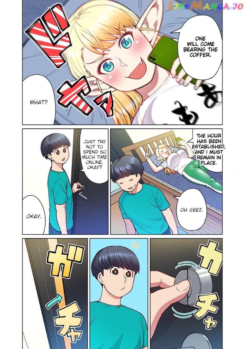 Shin Elf-san wa Yaserarenai. chapter 4 - page 4