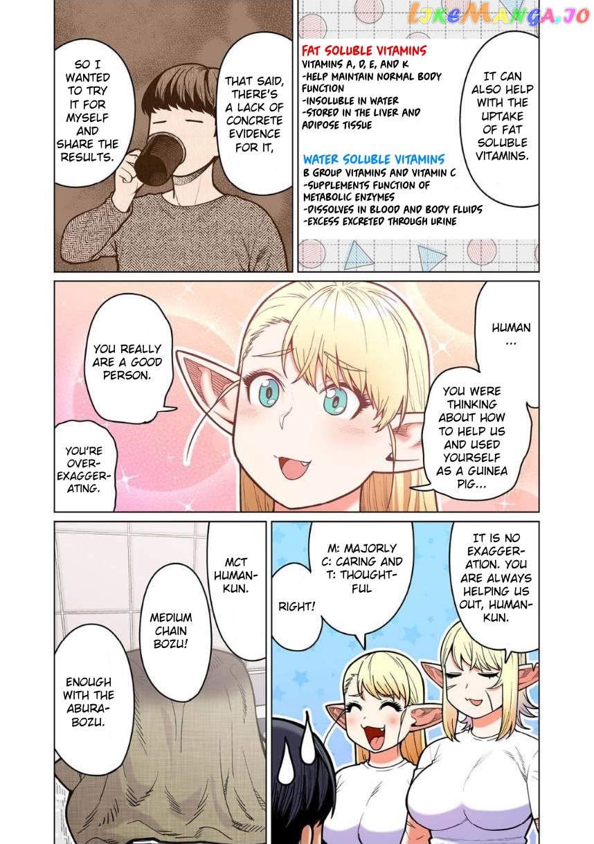 Shin Elf-san wa Yaserarenai. chapter 11 - page 17