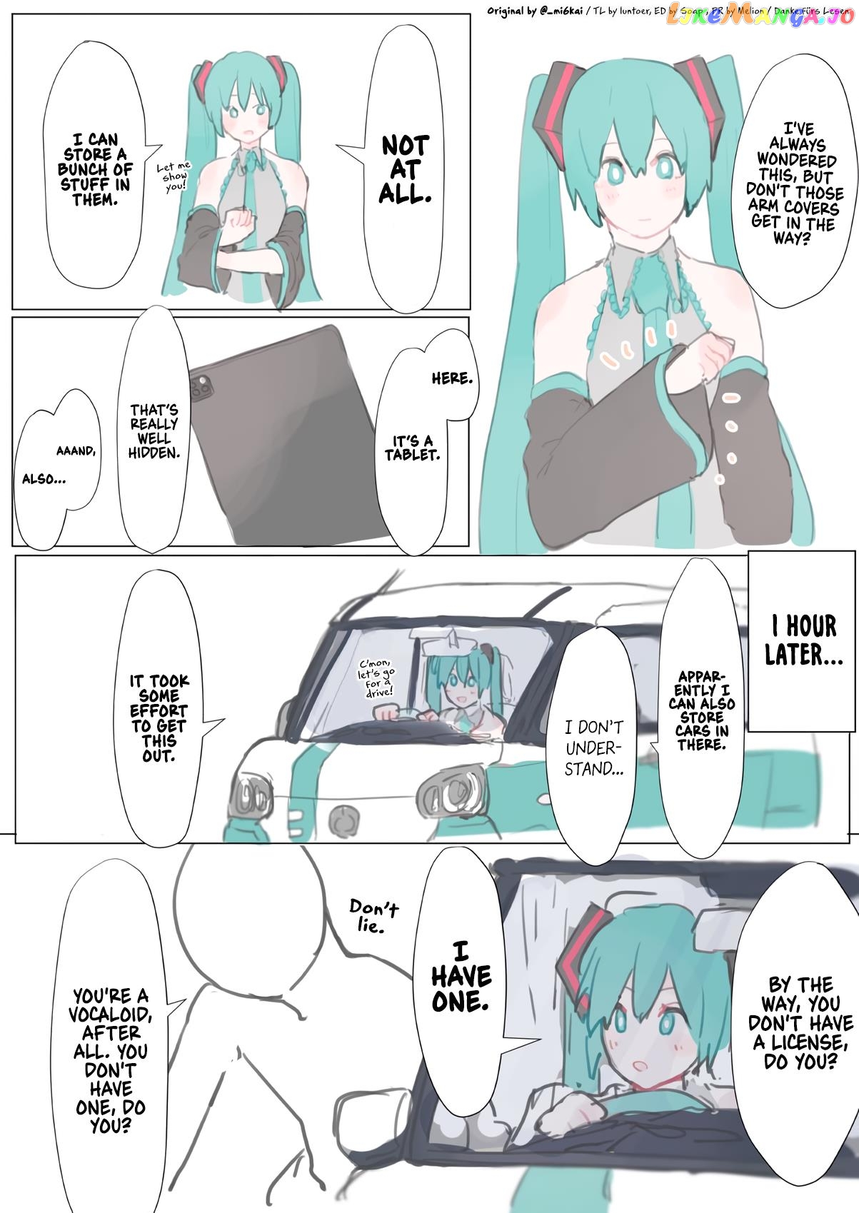 The Daily Life Of Master & Hatsune Miku chapter 21 - page 1