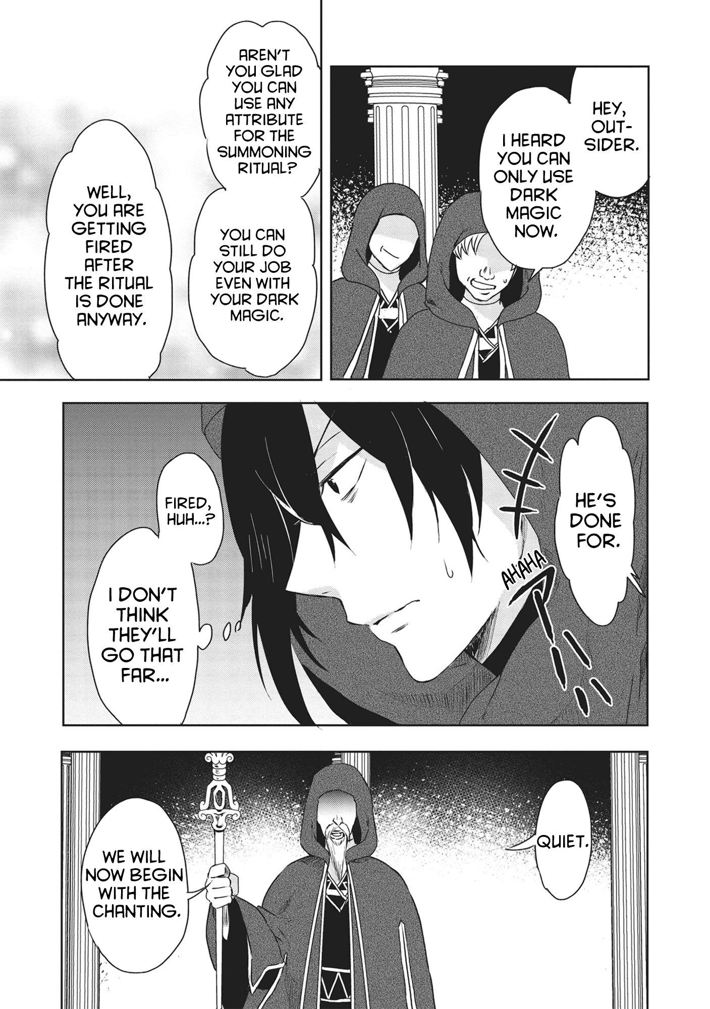 KURO NO KENJA HA KAGE WO ORU chapter 1 - page 21