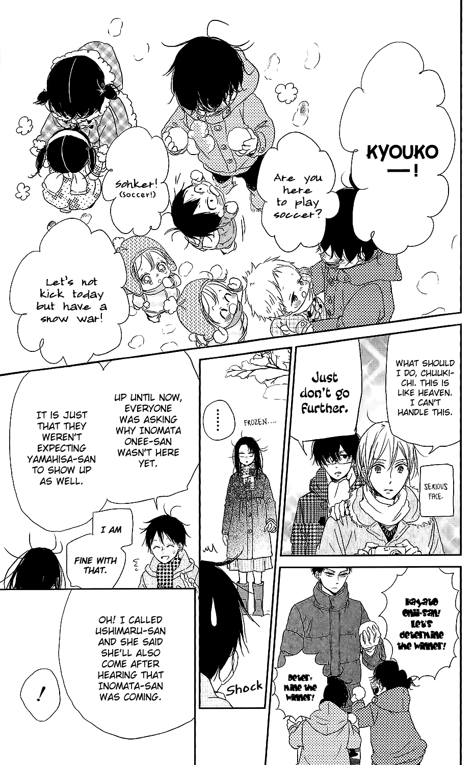 Gakuen Babysitters chapter 61 - page 14