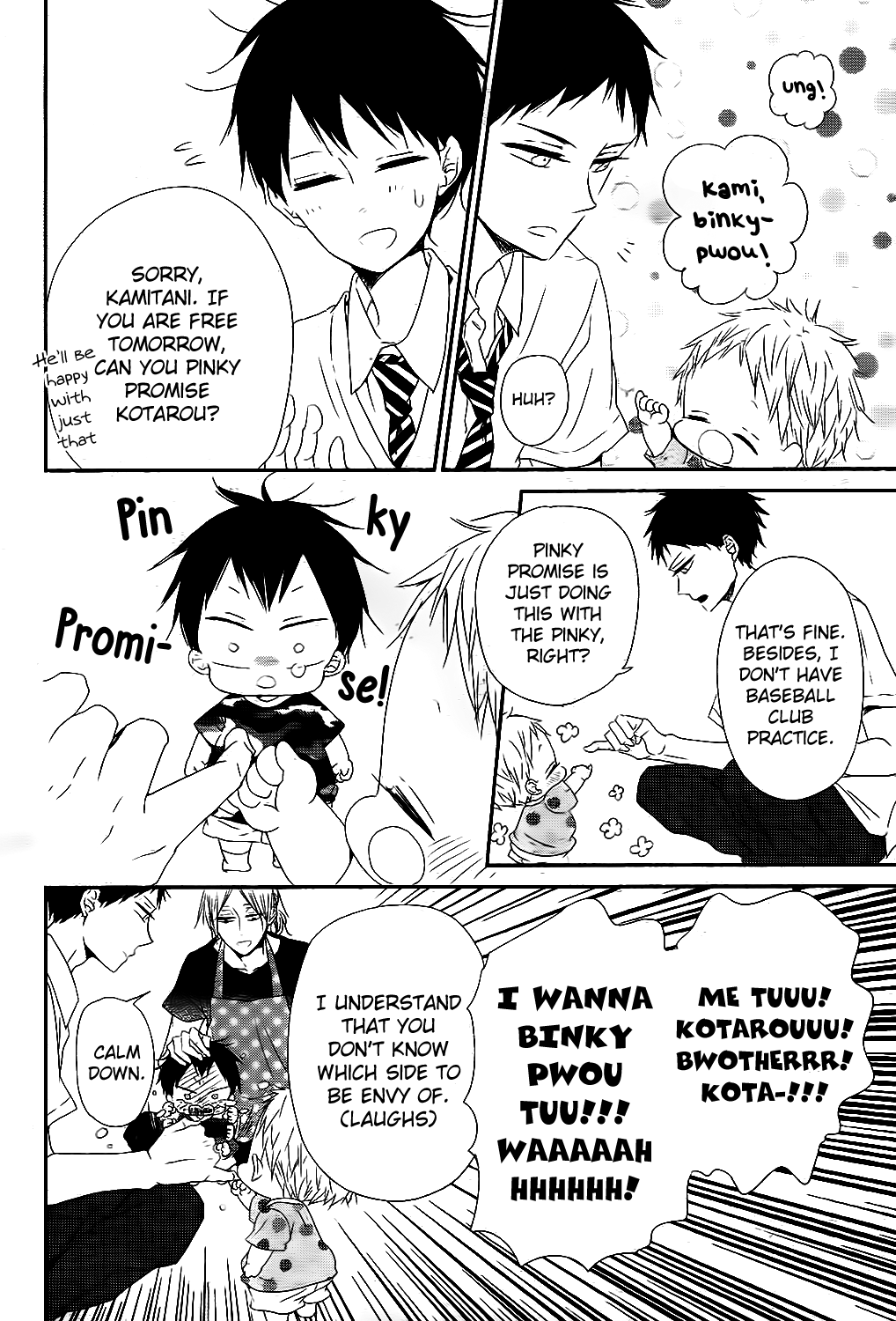 Gakuen Babysitters chapter 75 - page 13