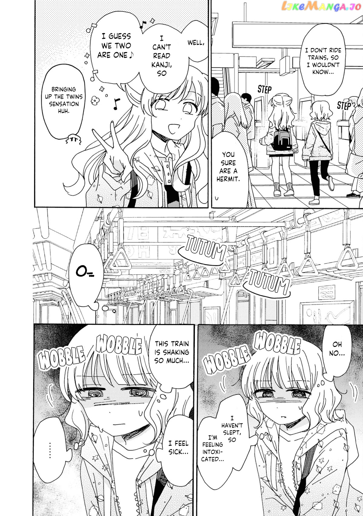 Kyou wa Mada Futsuu ni Narenai chapter 13 - page 4