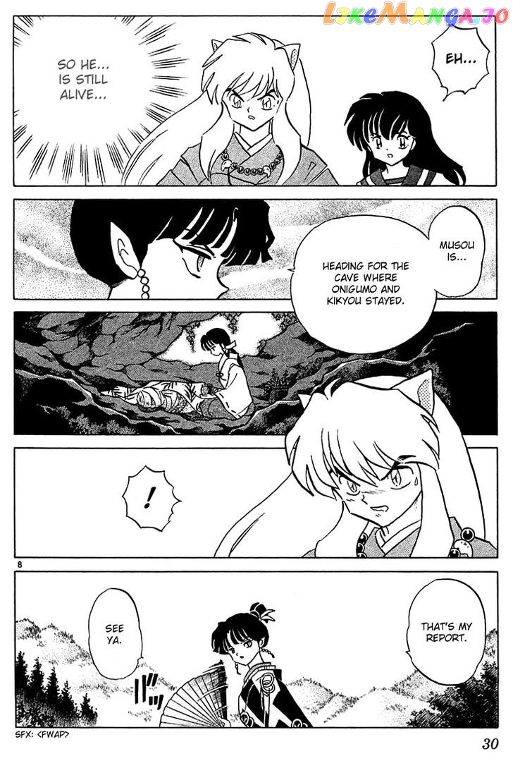 InuYasha Chapter 210 - page 8