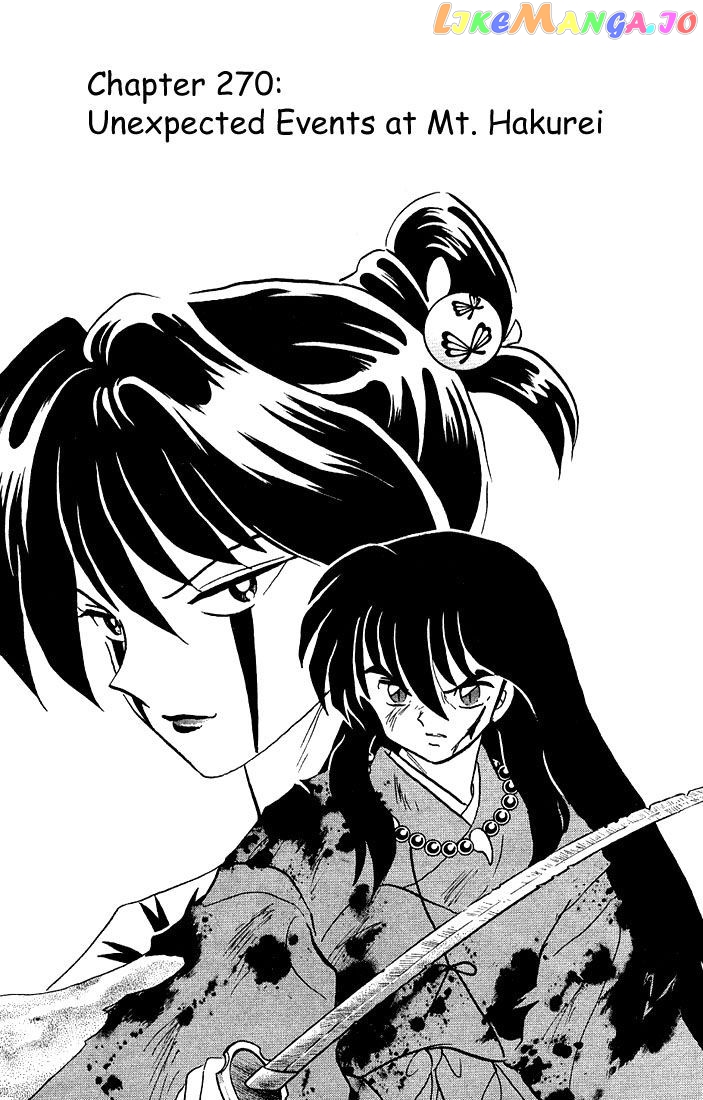 InuYasha Chapter 270 - page 1