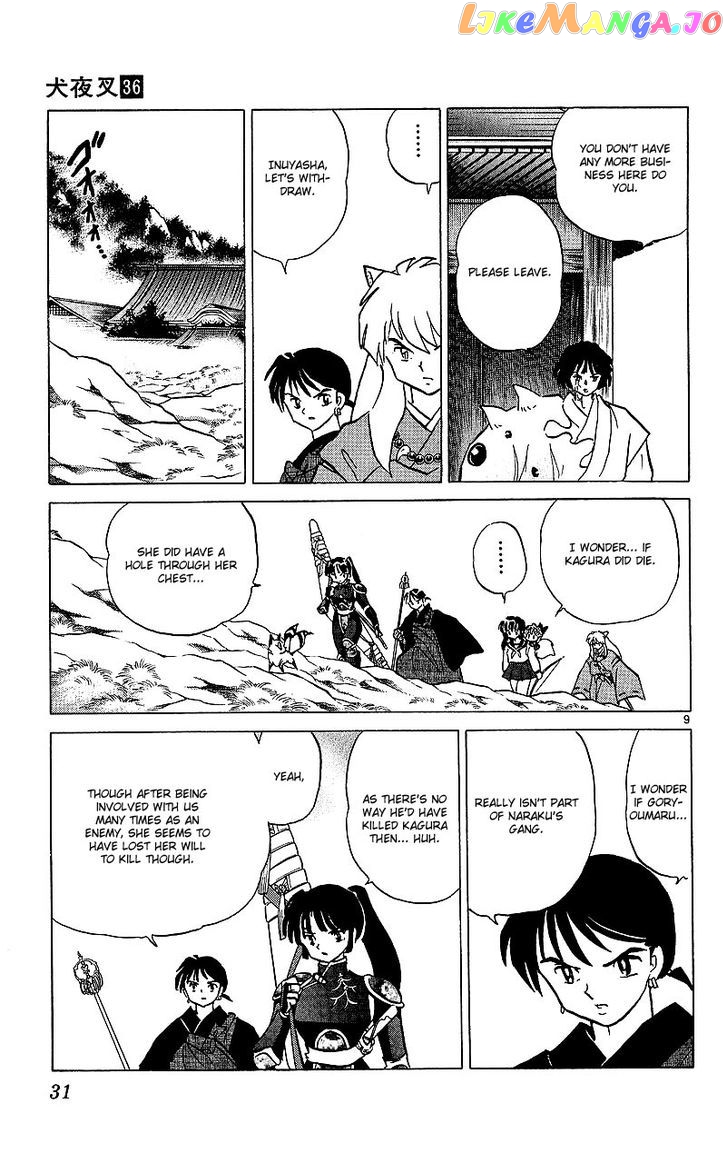 InuYasha Chapter 350 - page 9