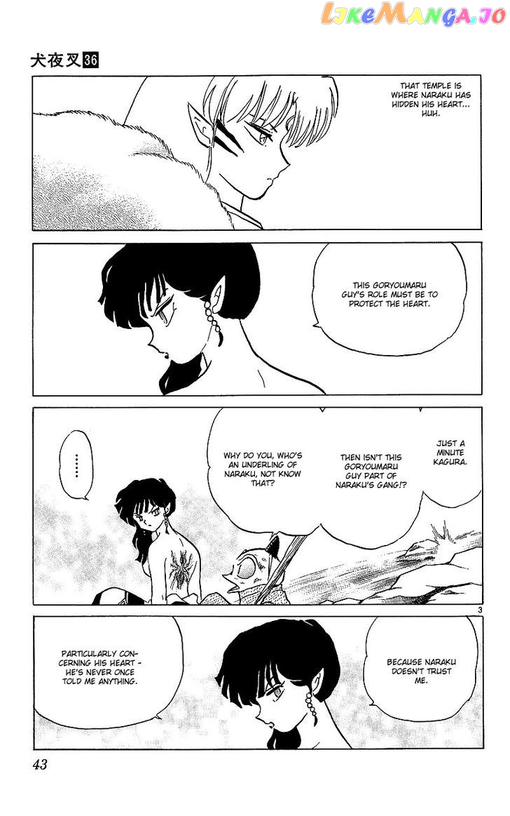 InuYasha Chapter 351 - page 3