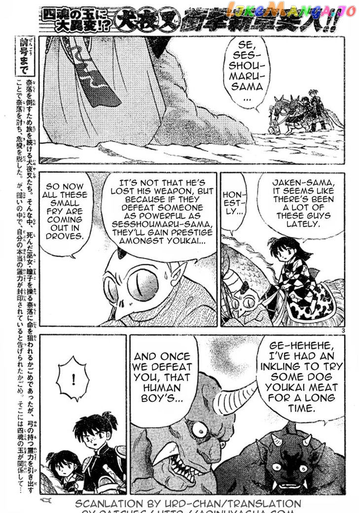 InuYasha - Manga Chapter 513 - page 3