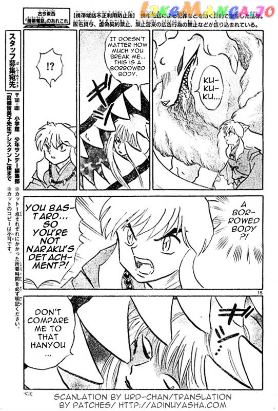 InuYasha - Manga Chapter 515 - page 15