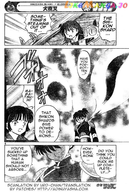 InuYasha - Manga Chapter 522 - page 8