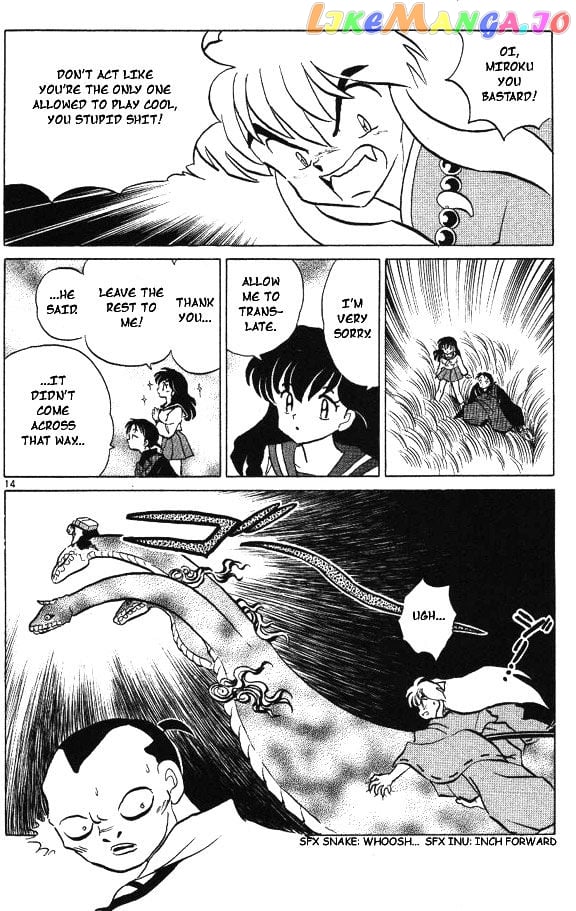 InuYasha Chapter 57 - page 14