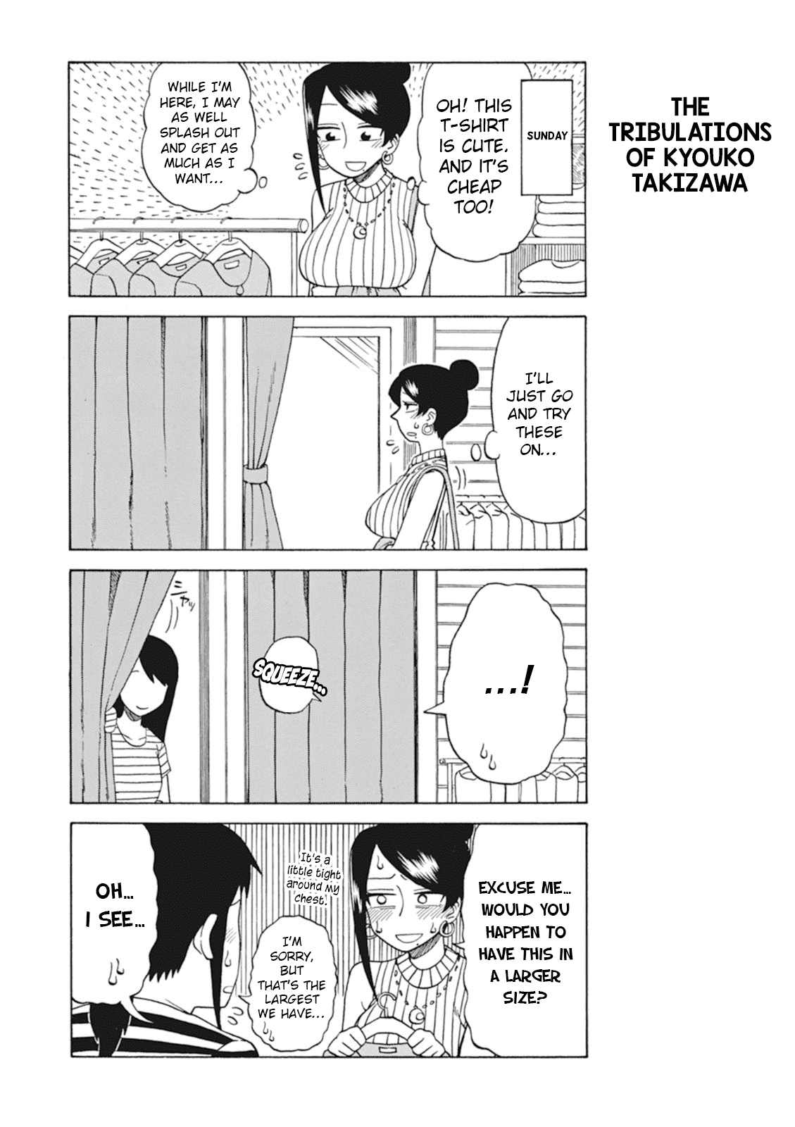 Bijin Onna Joushi Takizawa-san chapter 19 - page 3