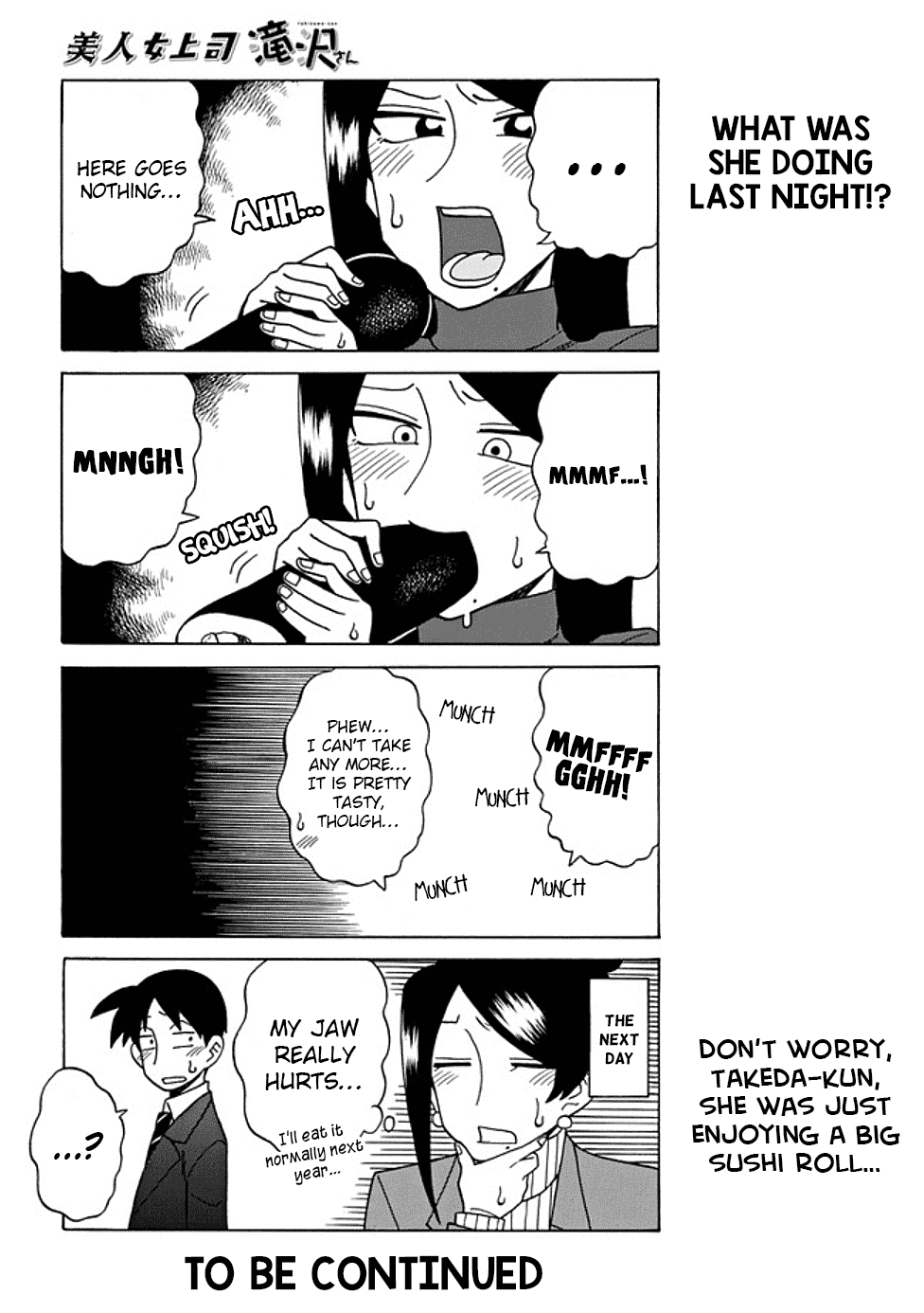 Bijin Onna Joushi Takizawa-san chapter 38 - page 4