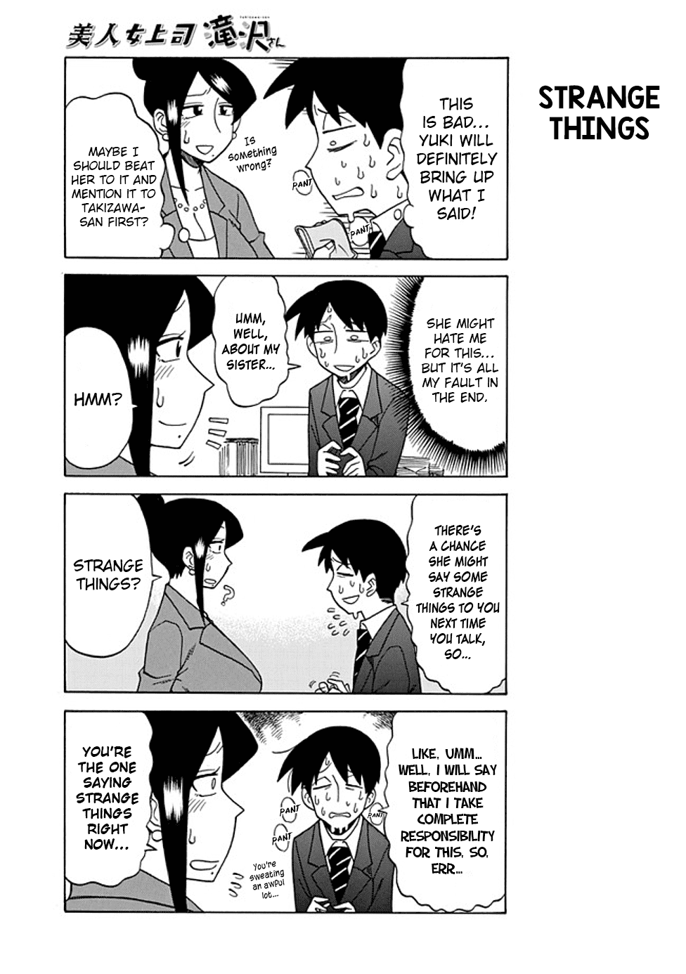 Bijin Onna Joushi Takizawa-san chapter 42 - page 3