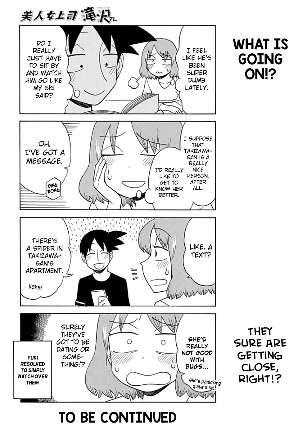 Bijin Onna Joushi Takizawa-san chapter 86 - page 6