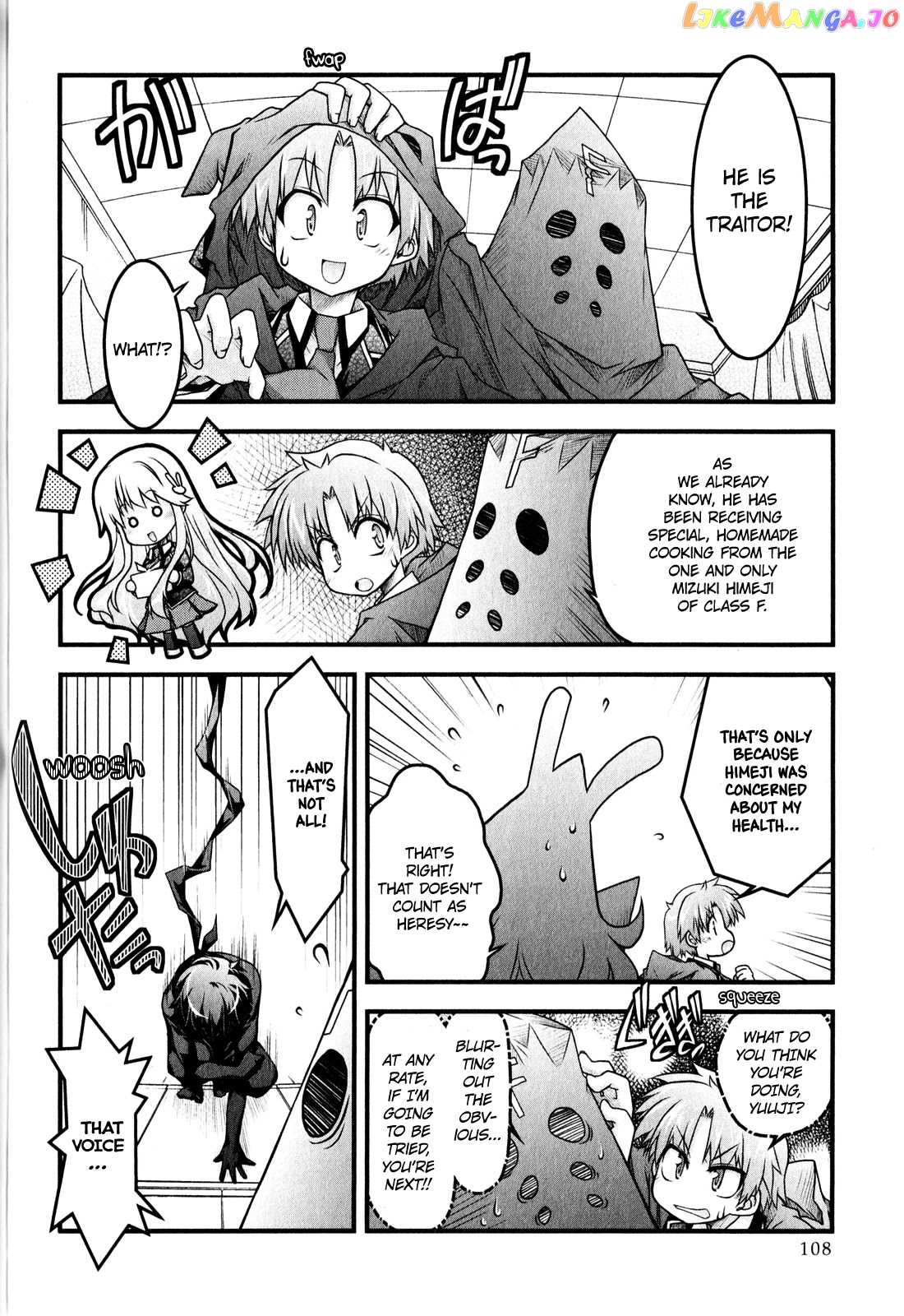 Baka to Test to Shokanjuu Dya chapter 6 - page 8