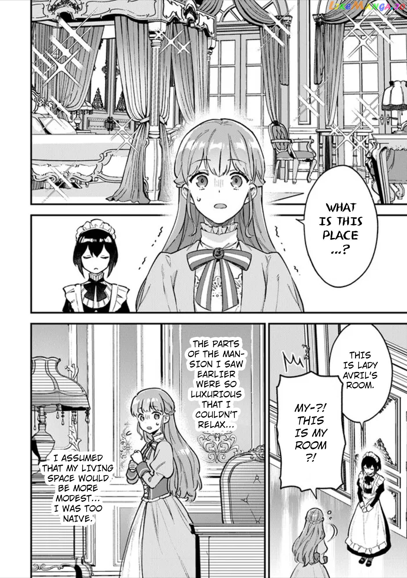 An Incompetent Woman Wants to Be a Villainess ~The Young Lady Who Married as a Substitute for Her Stepsister Didn't Notice the Duke's Doting~ chapter 2.1 - page 12