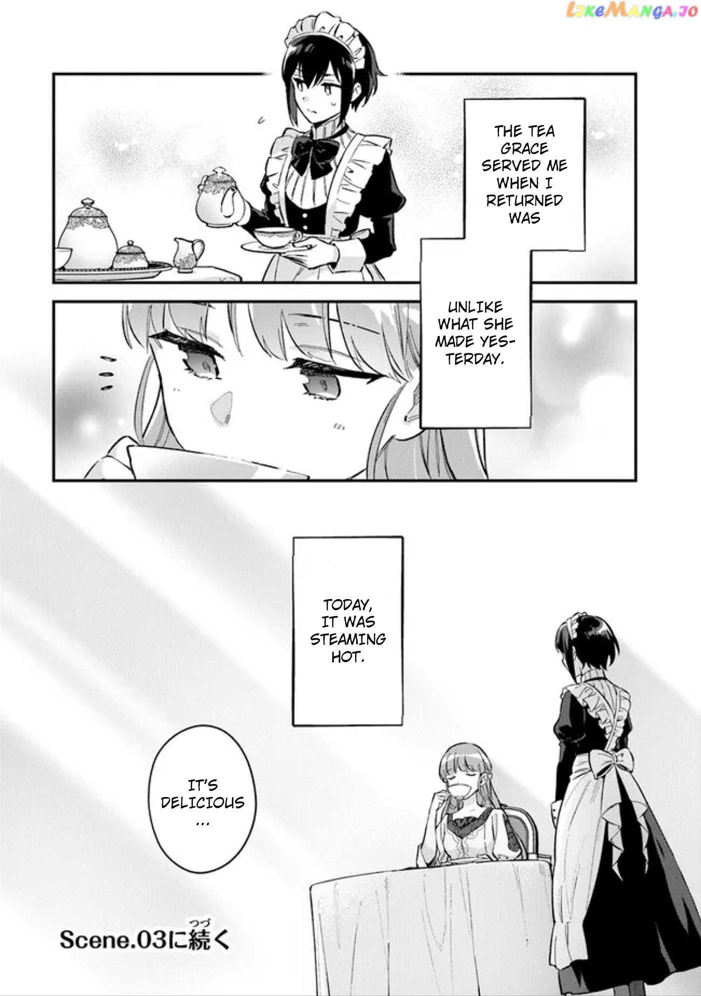 An Incompetent Woman Wants to Be a Villainess ~The Young Lady Who Married as a Substitute for Her Stepsister Didn't Notice the Duke's Doting~ chapter 2.2 - page 17