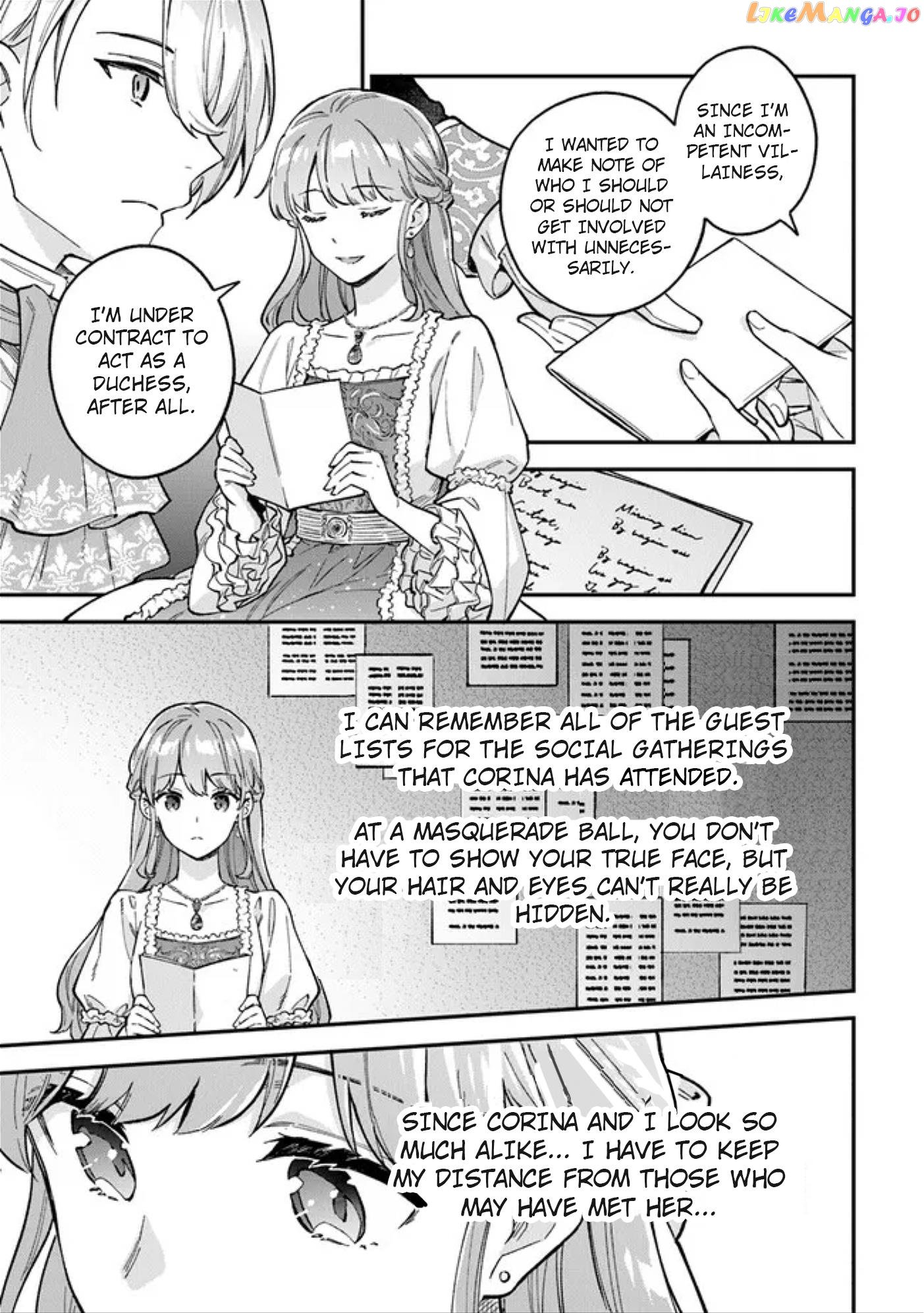 An Incompetent Woman Wants to Be a Villainess ~The Young Lady Who Married as a Substitute for Her Stepsister Didn't Notice the Duke's Doting~ chapter 4.2 - page 4