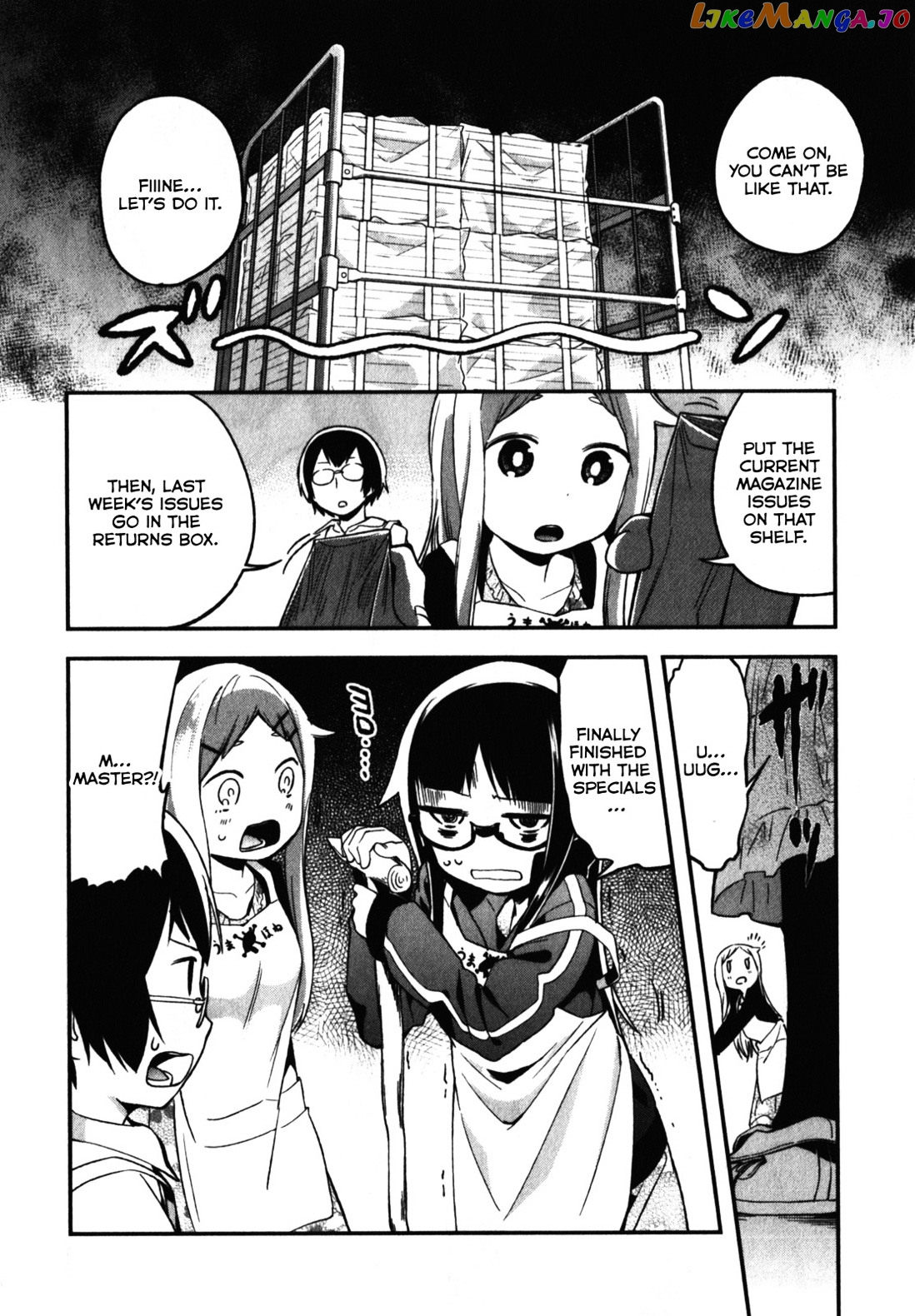 Denkigai no Honya-san chapter 10.5 - page 4