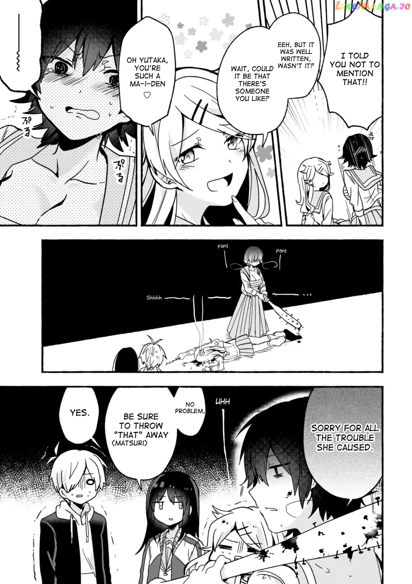 Pashiri na Boku to Koi suru Banchou-san chapter 4 - page 18